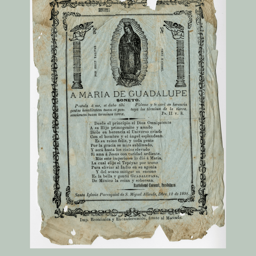La Virgen de Guadalupe